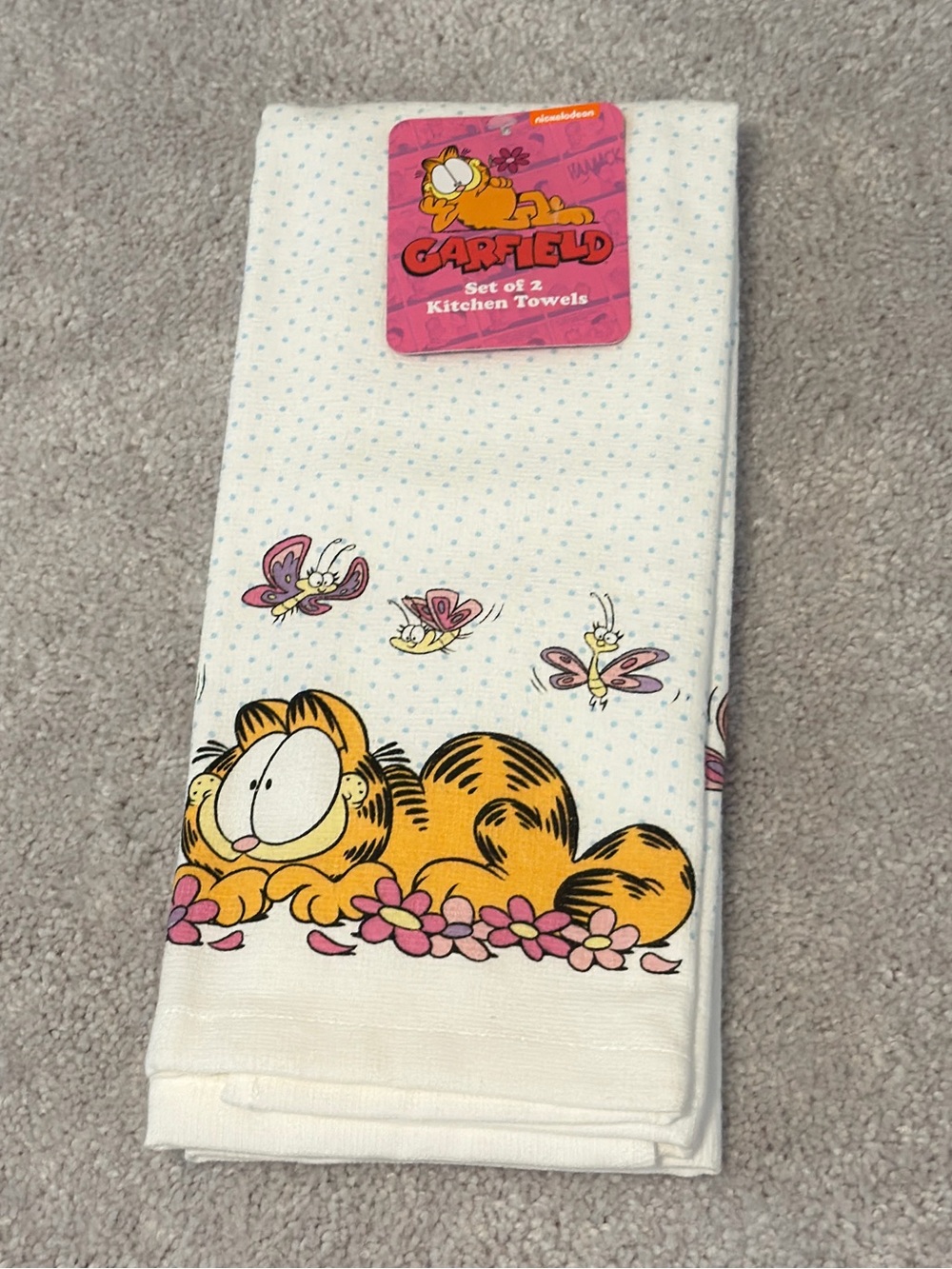 Garfield Set of 2 Kitchen Towels - Picture 7 of 7